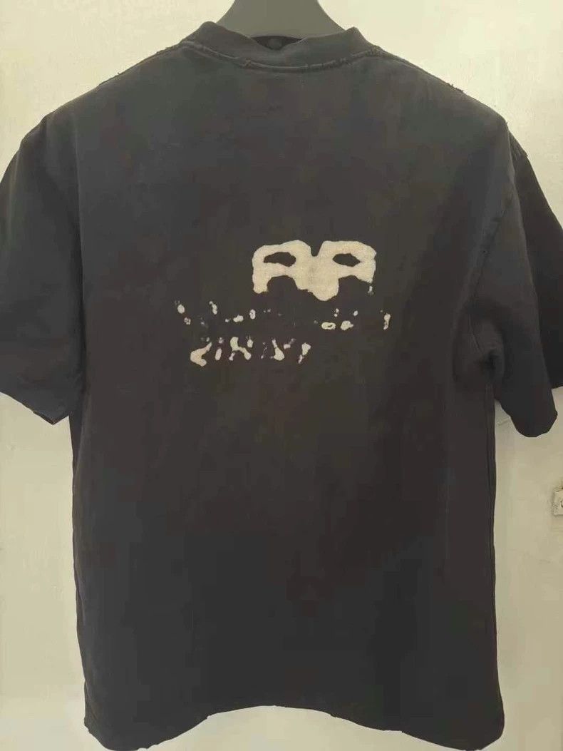 Balenciaga Balenciaga Paris Splatter Print T-Shirt - dmc Size US XS / EU 42 / 0 - 2 Thumbnail