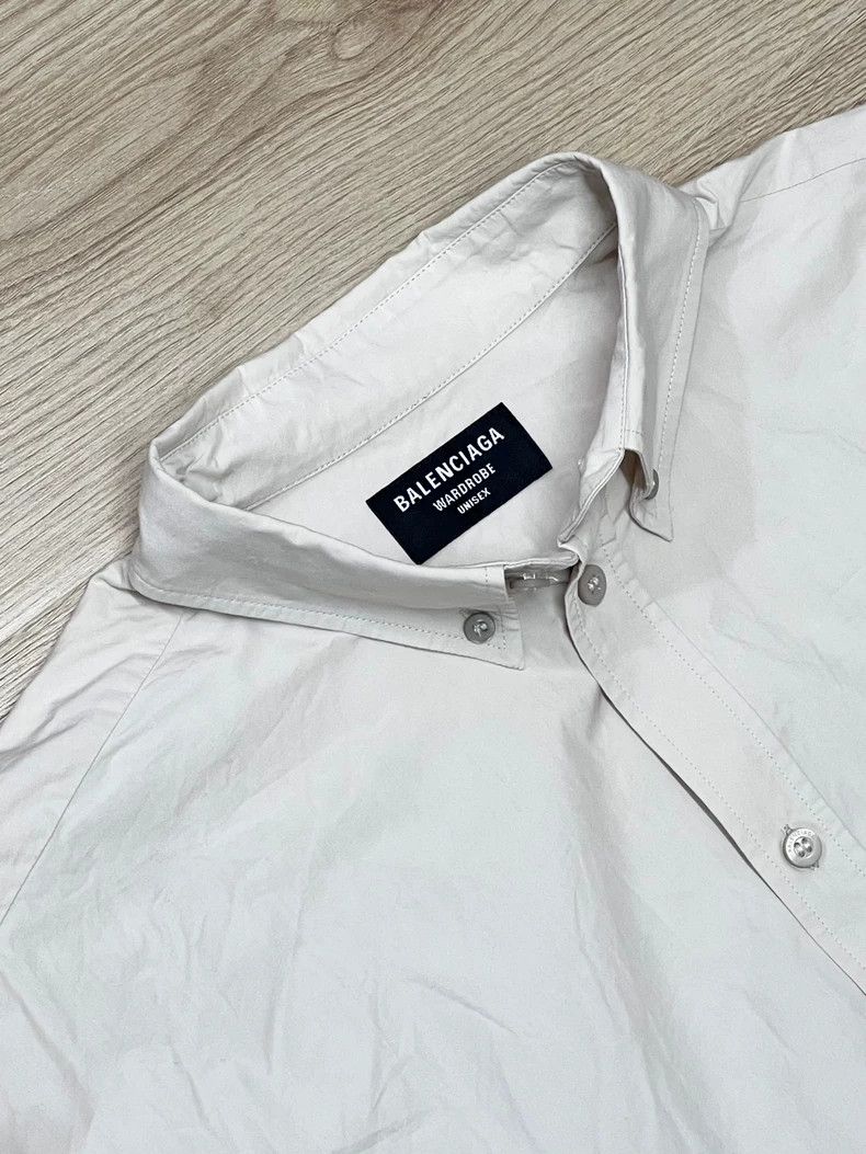 Balenciaga Balenciaga Double Hook Embroidered Shirt - dmc Size US M / EU 48-50 / 2 - 4 Thumbnail
