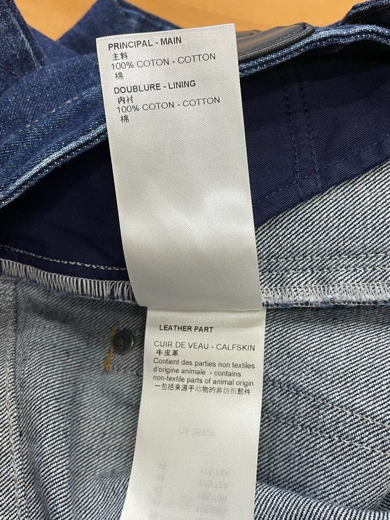 Louis Vuitton Louis Vuitton Blue Monogram Denim Jeans - dmc Size US 38 / EU 54 - 6 Thumbnail