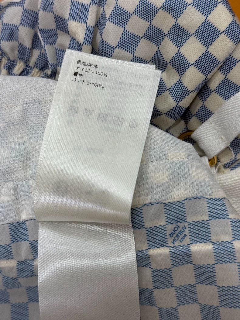 Louis Vuitton Louis Vuitton Blue White Check Shorts - dmc Size US 34 / EU 50 - 7 Thumbnail
