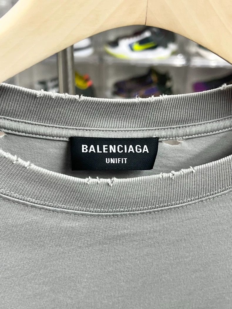 Balenciaga Balenciaga Blur Mosaic Short Sleeve Tee - dmc Size US M / EU 48-50 / 2 - 3 Thumbnail