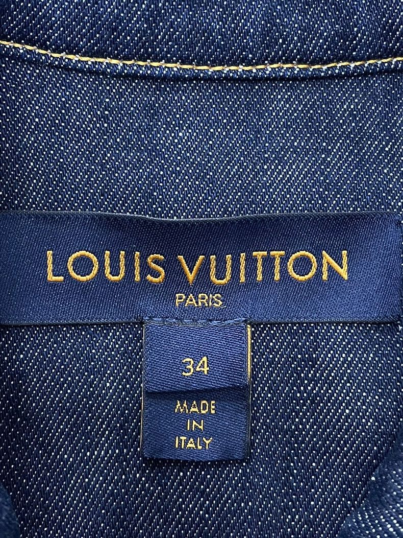 Louis Vuitton Louis Vuitton Denim Jacket Size 34 - dmc Size US S / EU 44-46 / 1 - 4 Thumbnail