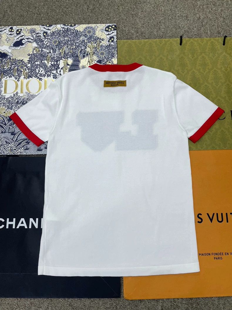 Louis Vuitton LV Colorblock Logo Knit Short Sleeve - dmc Size US S / EU 44-46 / 1 - 3 Thumbnail
