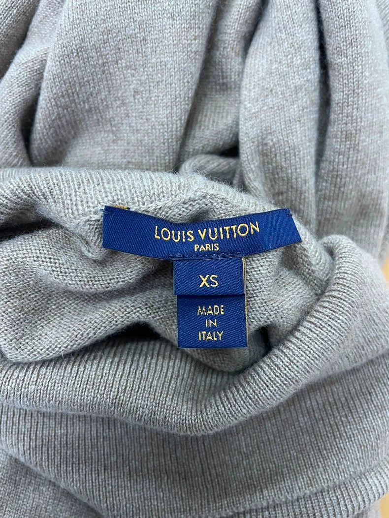 Louis Vuitton LV Beige Cashmere Turtleneck Sweater - dmc Size US XS / EU 42 / 0 - 4 Thumbnail