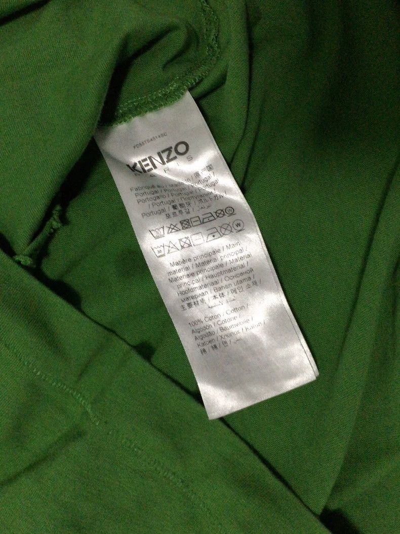 Kenzo KENZO Embroidered Elephant Green T-shirt - dmc Size US L / EU 52-54 / 3 - 5 Thumbnail