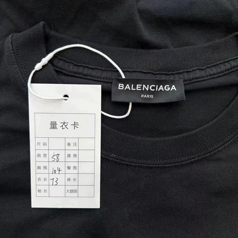 Balenciaga Balenciaga Back Logo Short Sleeve Tee - dmc Size US XXS / EU 40 - 4 Thumbnail