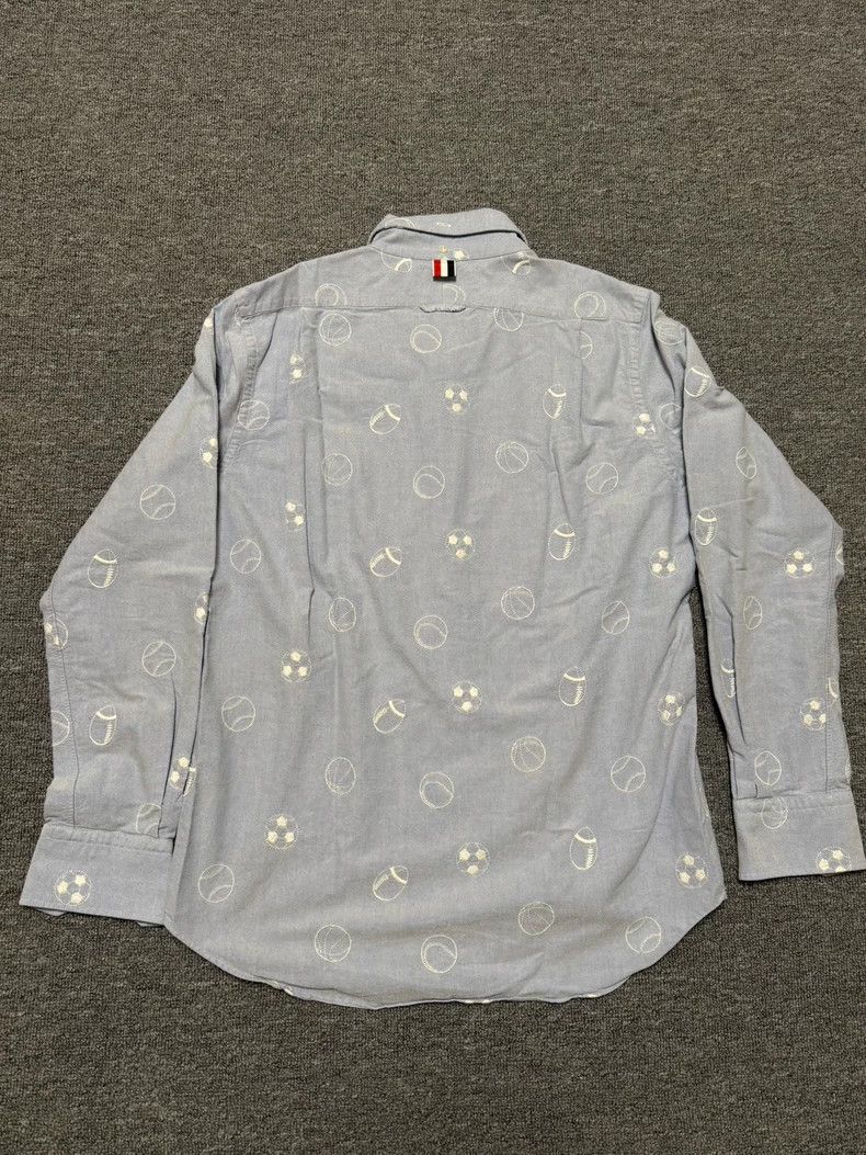 Thom Browne Thom Browne TB Embroidered Oxford Shirt - dmc Size US XS / EU 42 / 0 - 2 Thumbnail