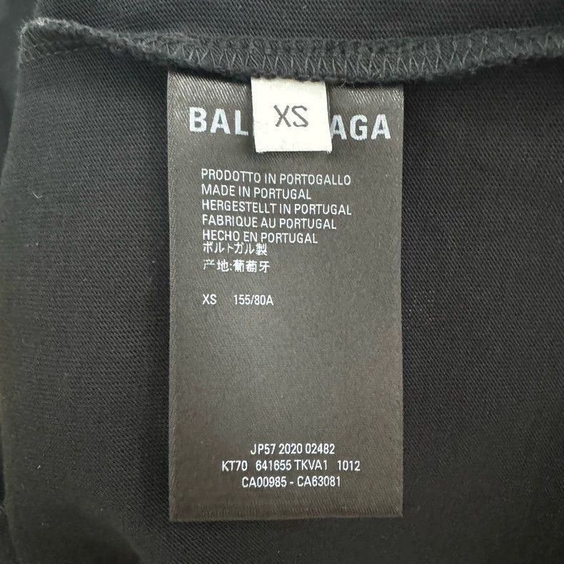 Balenciaga Balenciaga Smiley Face Short Sleeve - dmc Size US XS / EU 42 / 0 - 4 Thumbnail