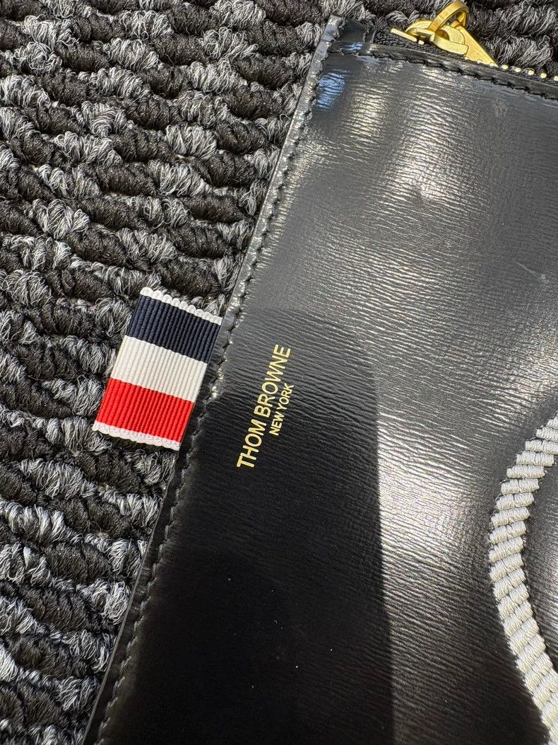 Thom Browne Thom Browne Classic Tri-color Clutch - dmc Size ONE SIZE - 3 Thumbnail