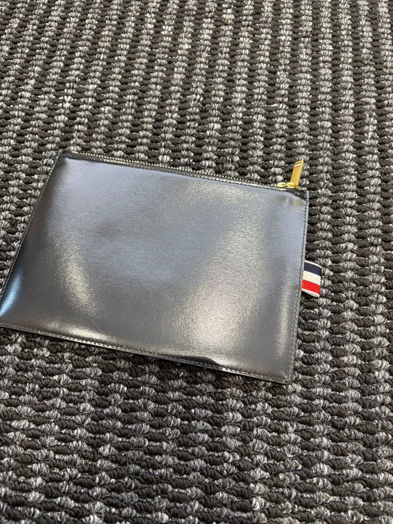 Thom Browne Thom Browne Classic Tri-color Clutch - dmc Size ONE SIZE - 2 Thumbnail