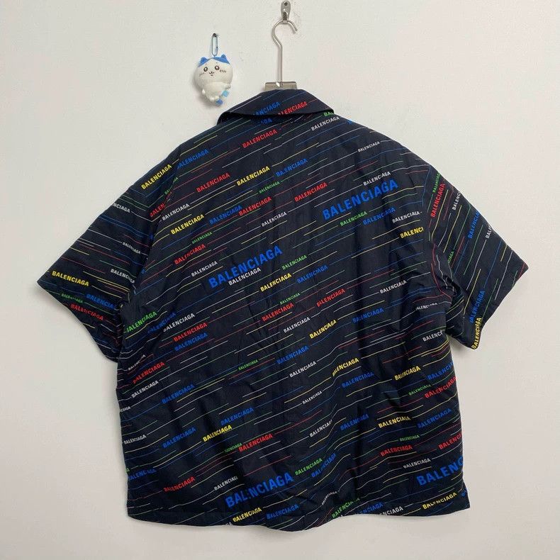 Balenciaga Balenciaga Colorful Print Down Vest - dmc Size US S / EU 44-46 / 1 - 3 Thumbnail