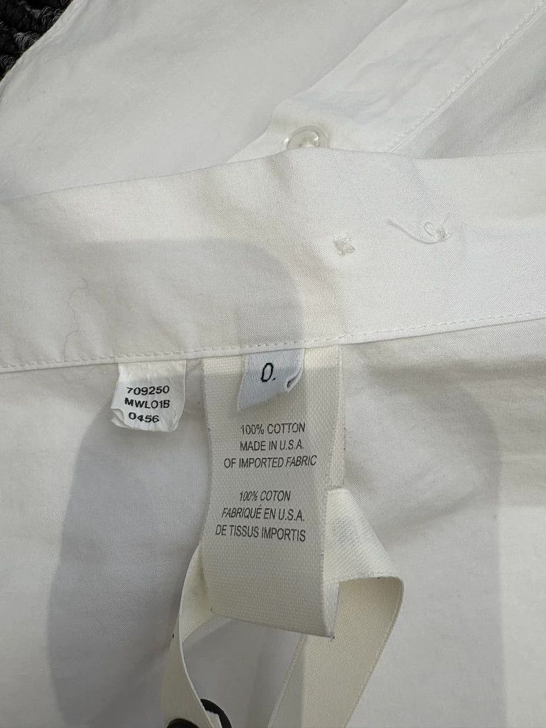 Thom Browne THOM BROWNE Four-Stripe Long-Sleeve Shirt - dmc Size US XXS / EU 40 - 5 Thumbnail