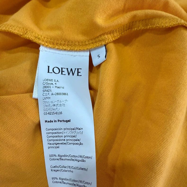 Loewe LOEWE Anagram Embroidered Cotton T-Shirt - dmc Size US S / EU 44-46 / 1 - 4 Thumbnail
