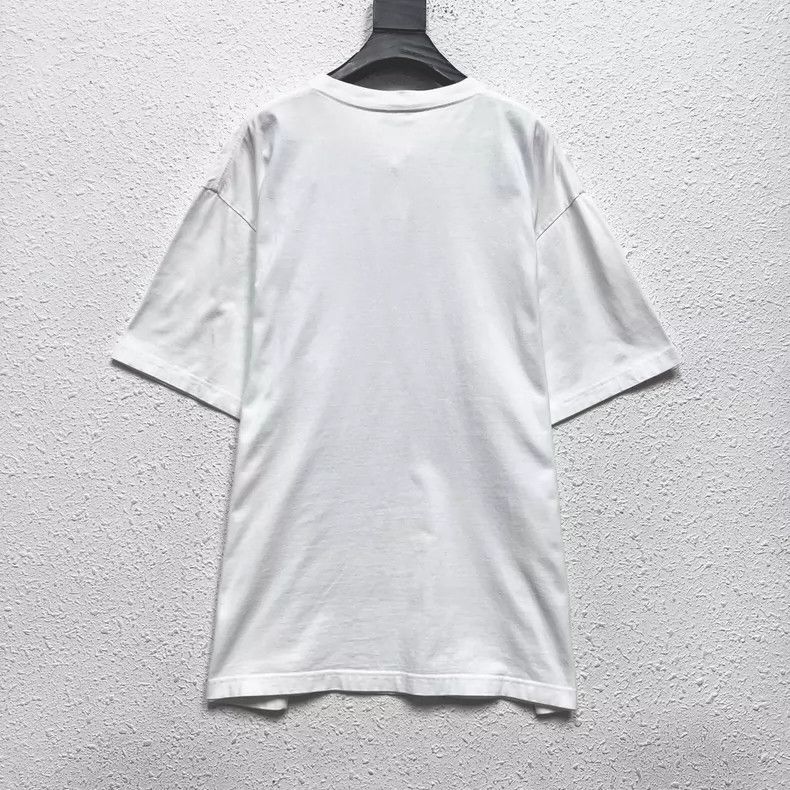 Balenciaga Balenciaga White Mailbox Short Sleeve Tee - dmc Size US M / EU 48-50 / 2 - 2 Thumbnail