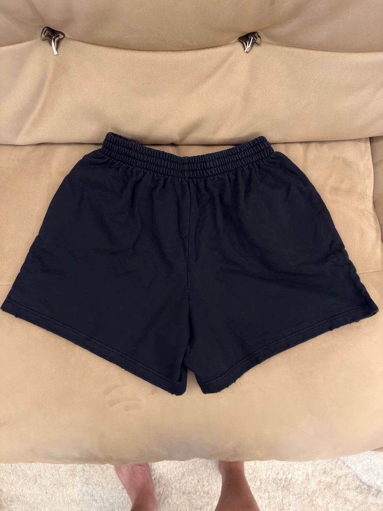 Balenciaga Balenciaga Wheat Ear Embroidered Shorts - dmc Size US 28 / EU 44 - 2 Thumbnail