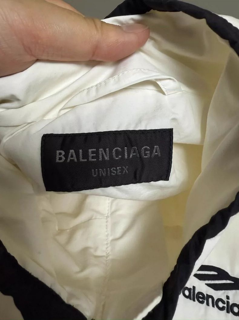Balenciaga Balenciaga 3B White Jacket XXS - dmc Size US XXS / EU 40 - 4 Thumbnail