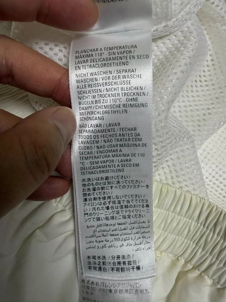 Balenciaga Balenciaga 3B White Jacket XXS - dmc Size US XXS / EU 40 - 6 Thumbnail