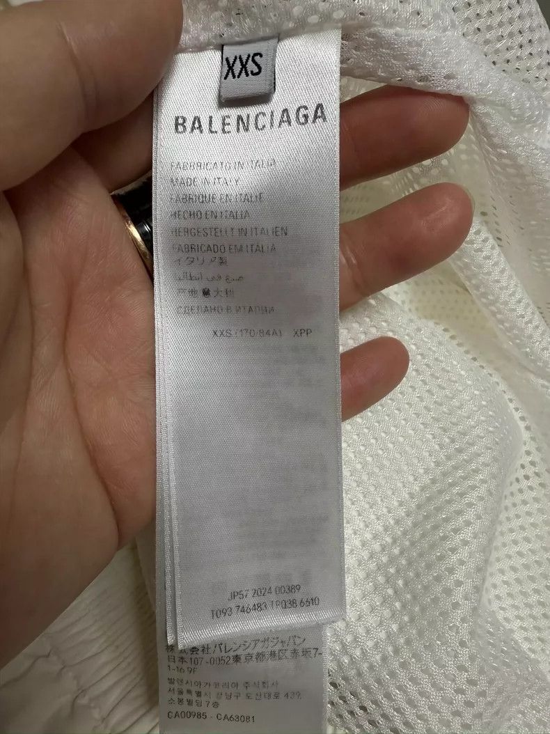 Balenciaga Balenciaga 3B White Jacket XXS - dmc Size US XXS / EU 40 - 5 Thumbnail