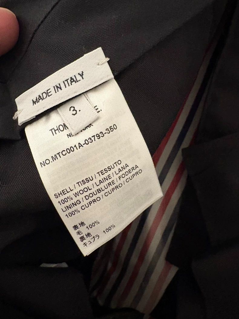 Thom Browne Thom Browne Wool Classic Tailored Trousers - dmc Size US 31 - 4 Thumbnail