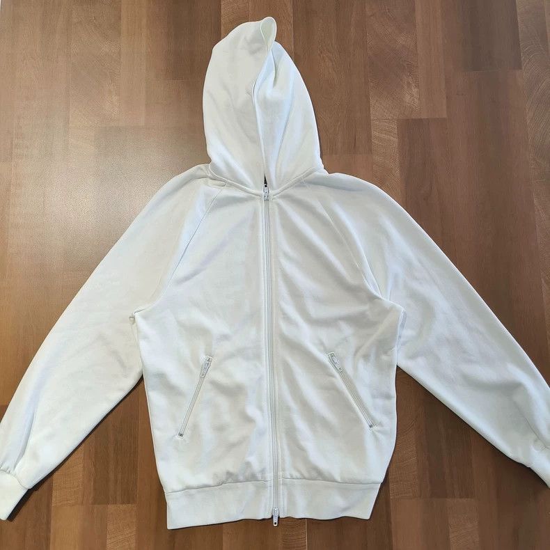 Balenciaga Balenciaga White Zip Hoodie Sweatshirt - dmc Size US S / EU 44-46 / 1 - 2 Thumbnail