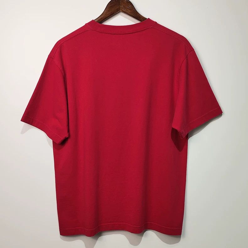 Balenciaga Balenciaga Red Logo Short Sleeve T-shirt - dmc Size US XS / EU 42 / 0 - 2 Thumbnail