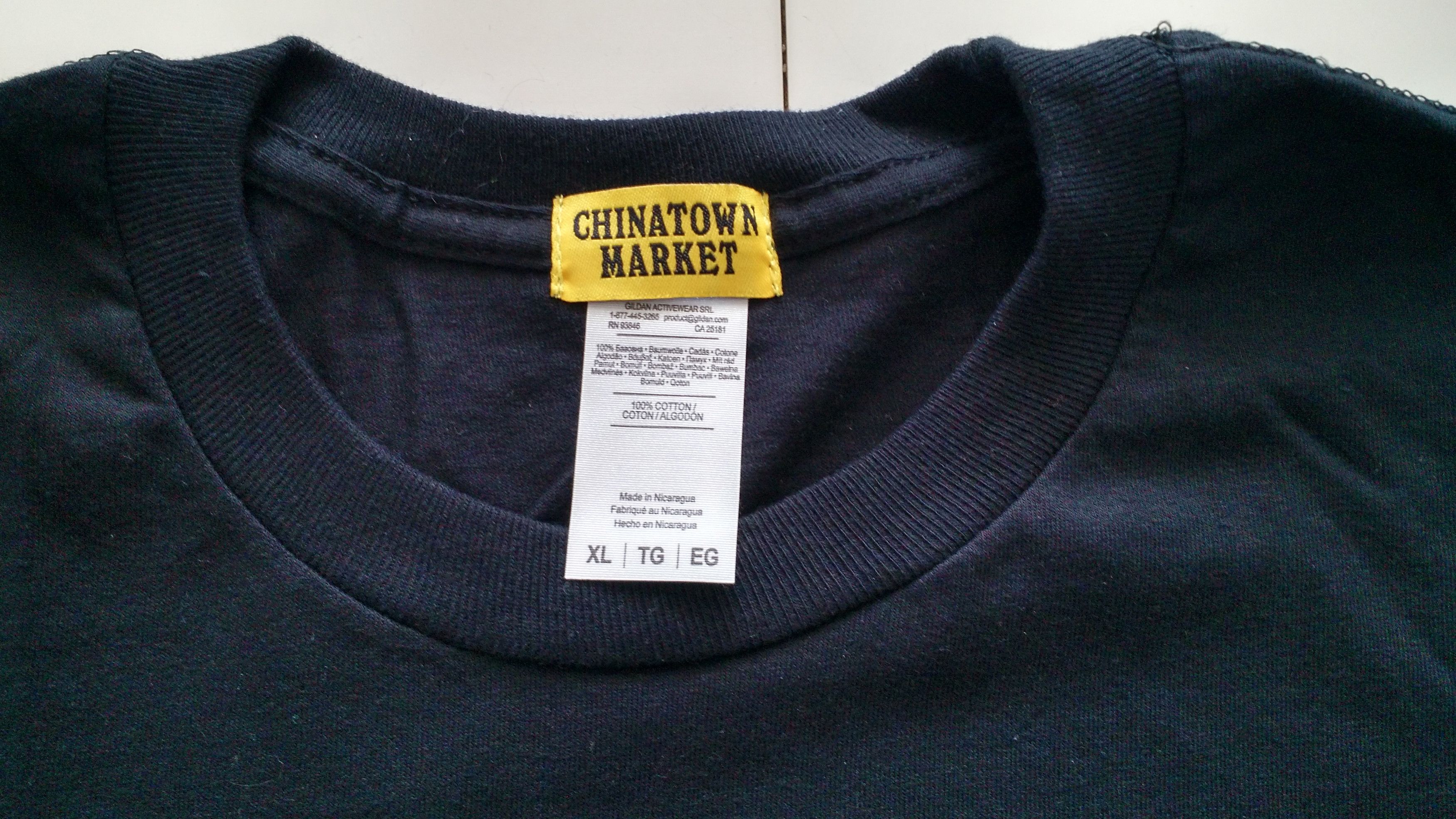 Market Chinatown Market Beware of Dog Rhinestone Tee Size US XL / EU 56 / 4 - 2 Thumbnail