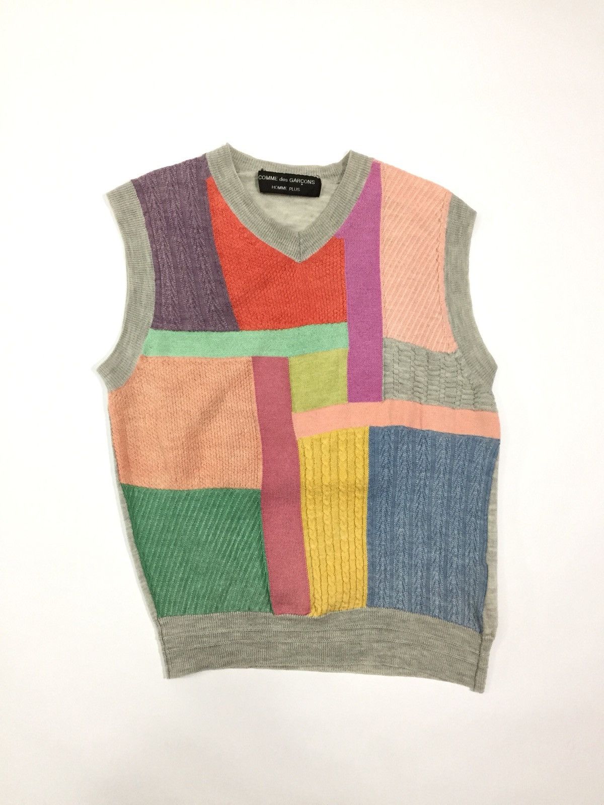 SS00 Multicoloured Patchwork Vest