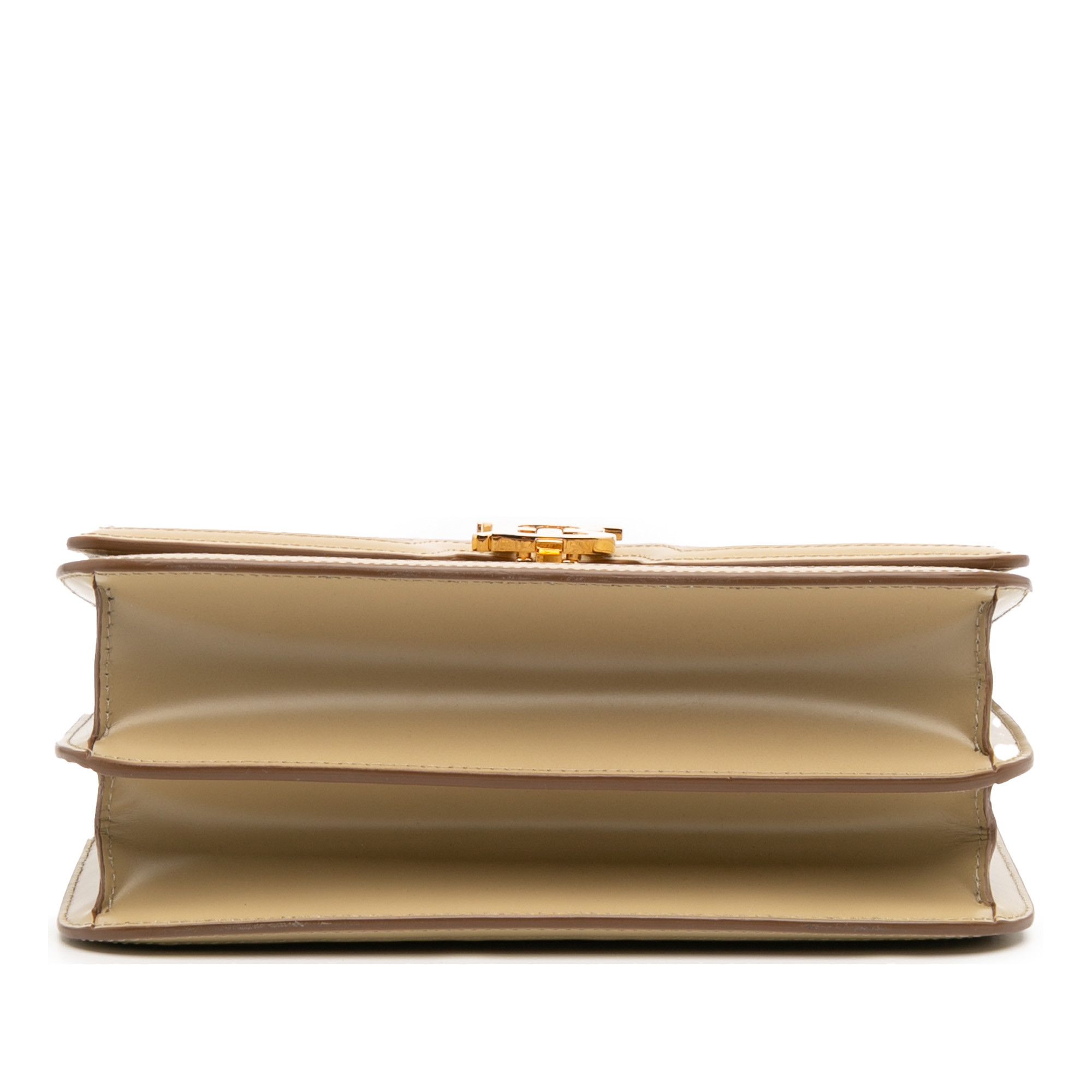 Burberry Medium TB Monogram Embossed Calfskin Chain Crossbody