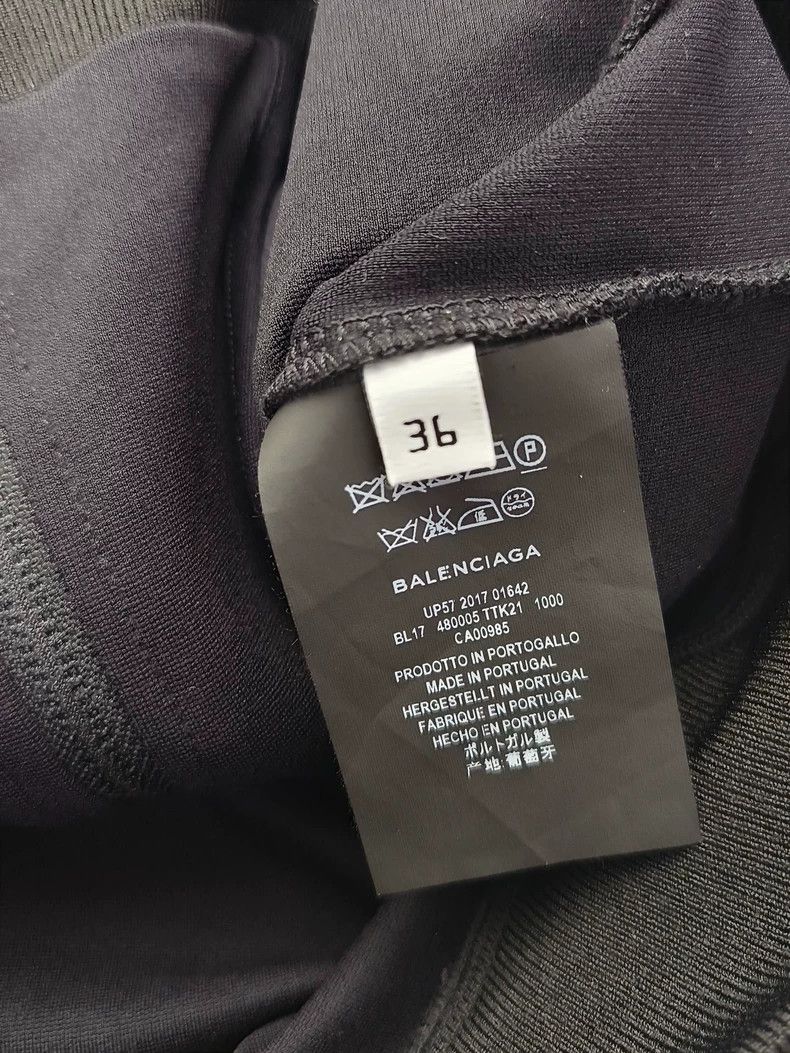 Balenciaga Balenciaga Bow Zip Black Jacket - dmc Size US XS / EU 42 / 0 - 5 Thumbnail