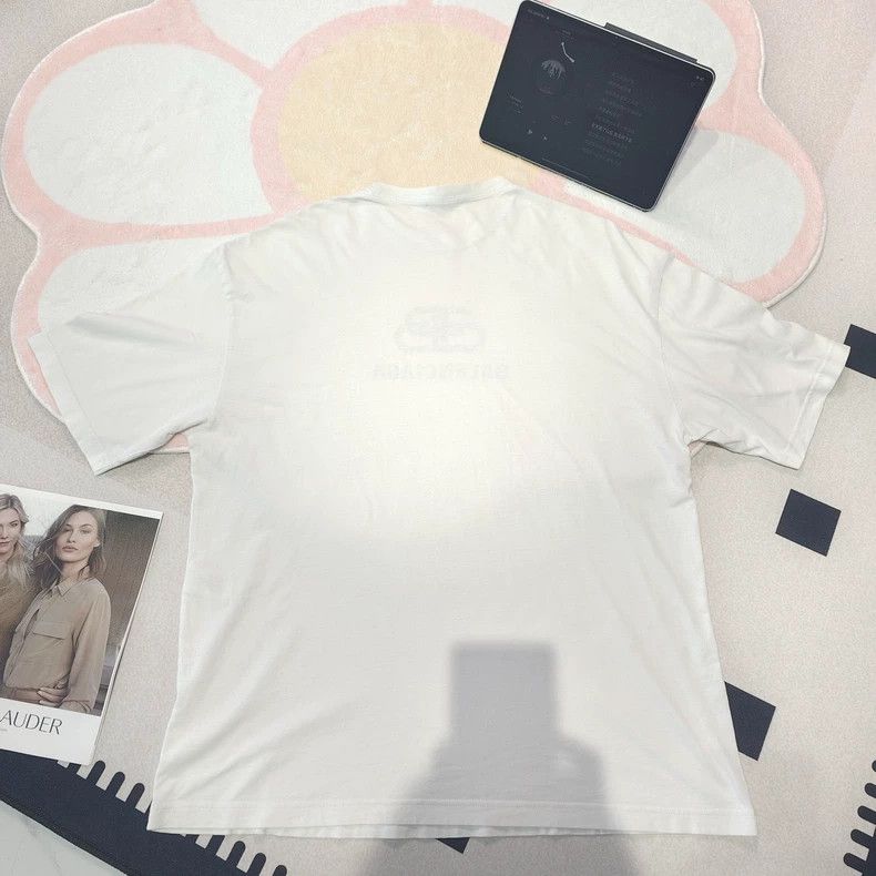 Balenciaga Balenciaga Lock Buckle Casual Tee - dmc Size US M / EU 48-50 / 2 - 2 Thumbnail
