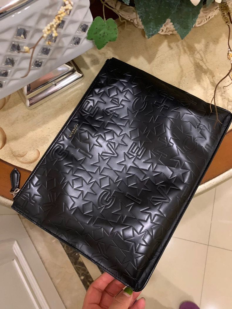Givenchy GIVENCHY Men's Black Clutch Bag - dmc Size ONE SIZE - 3 Thumbnail