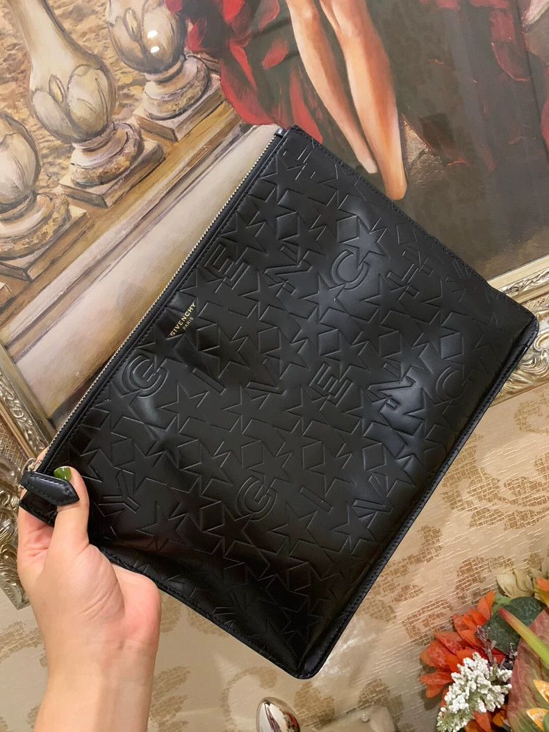 Givenchy GIVENCHY Men's Black Clutch Bag - dmc Size ONE SIZE - 2 Thumbnail
