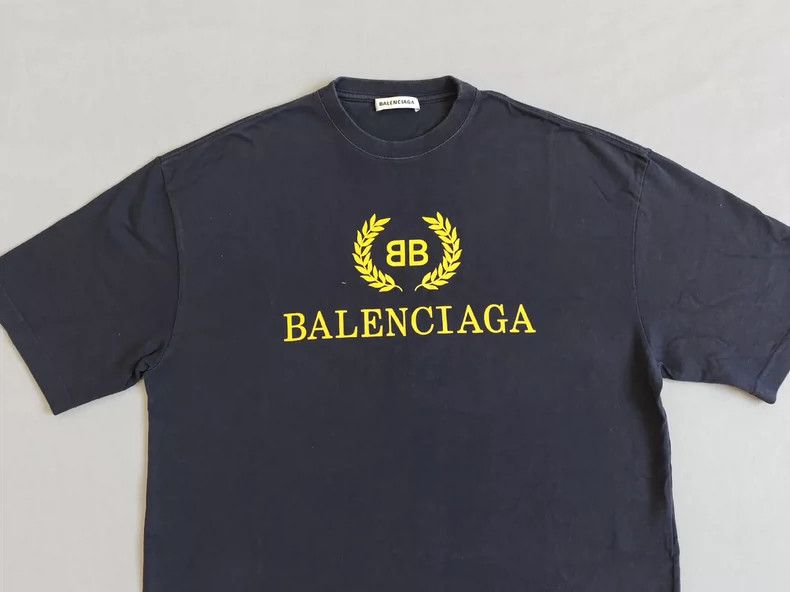Balenciaga Balenciaga Wheat Ear Short Sleeve T-shirt - dmc Size US XS / EU 42 / 0 - 2 Thumbnail
