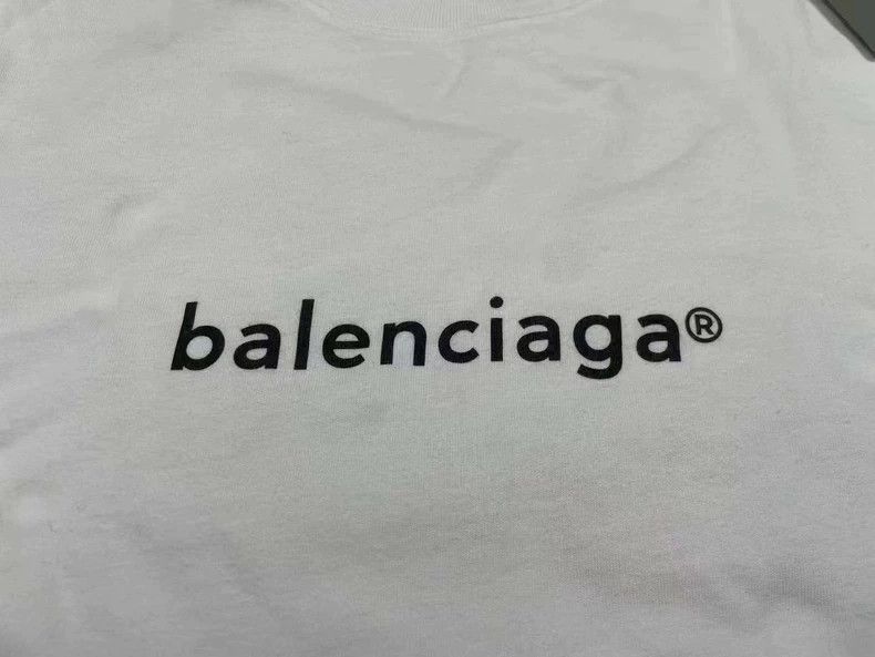 Balenciaga BALENCIAGA Logo Short Sleeve T-shirt - dmc Size US L / EU 52-54 / 3 - 3 Thumbnail