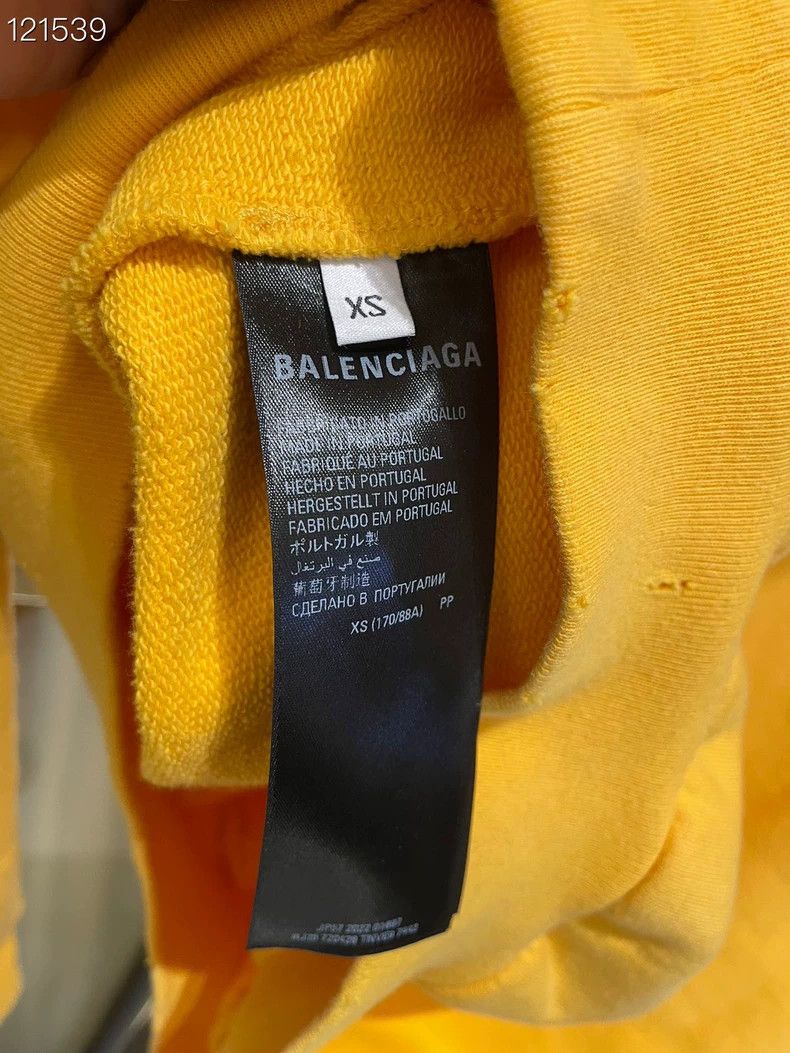 Balenciaga Balenciaga Yellow Graffiti Logo Hoodie - dmc Size US XS / EU 42 / 0 - 4 Thumbnail