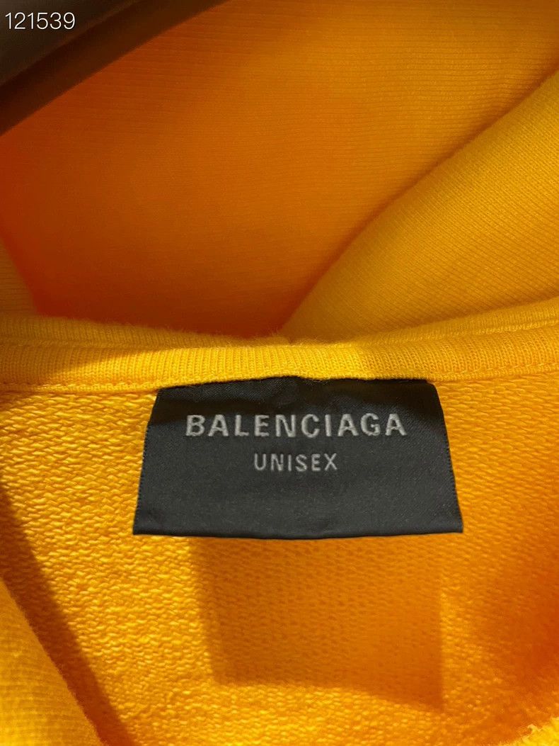 Balenciaga Balenciaga Yellow Graffiti Logo Hoodie - dmc Size US XS / EU 42 / 0 - 3 Thumbnail