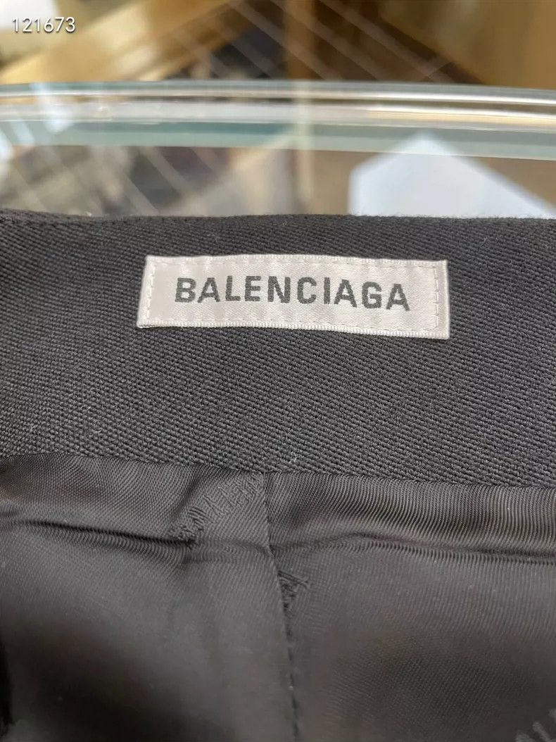 Balenciaga Balenciaga Wool Silk Panel Skirt - dmc Size US 36 / EU 52 - 4 Thumbnail