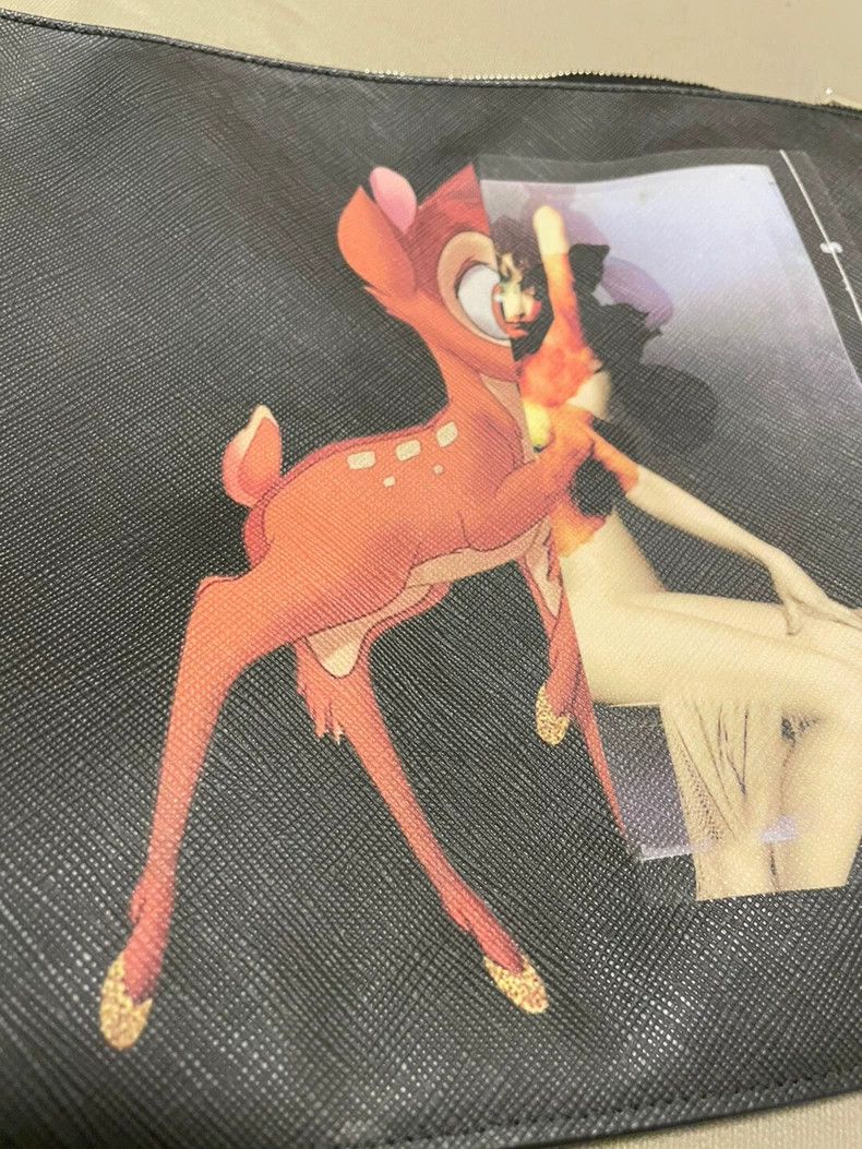Givenchy Deer Clutch Large Limited Edition - dmc