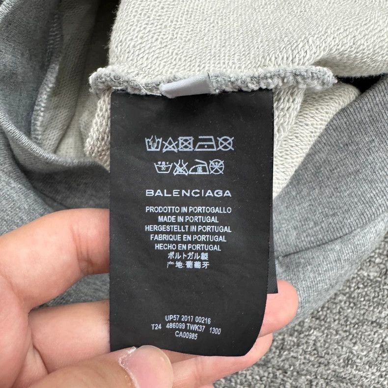 Balenciaga Balenciaga Logo Print Sweatshirt - dmc Size US S / EU 44-46 / 1 - 3 Thumbnail
