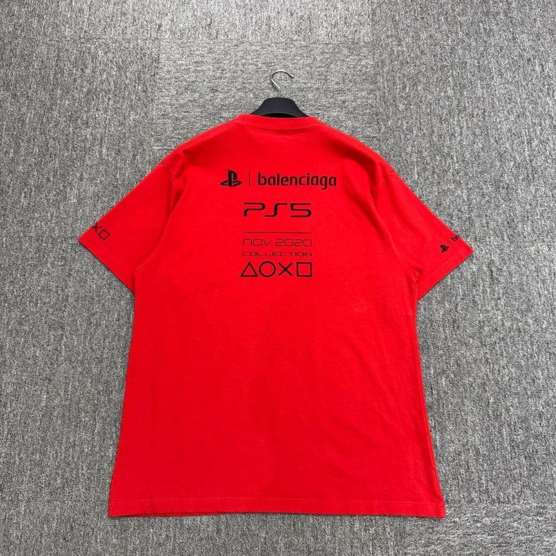 Balenciaga Balenciaga PS5 Collaboration Print Tee - dmc Size US XXS / EU 40 - 5 Thumbnail