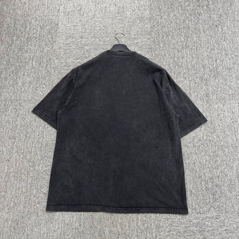 Balenciaga Balenciaga Distressed Shoulder Decor Tee - dmc Size US S / EU 44-46 / 1 - 5 Thumbnail