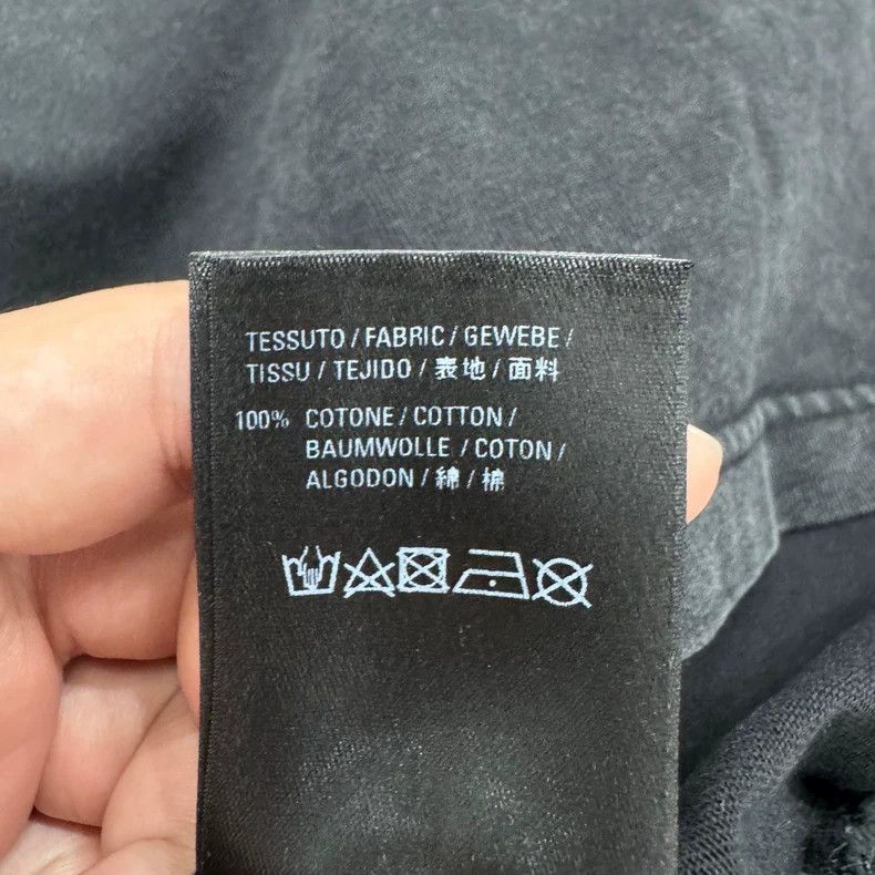 Balenciaga Balenciaga Distressed Shoulder Decor Tee - dmc Size US S / EU 44-46 / 1 - 4 Thumbnail