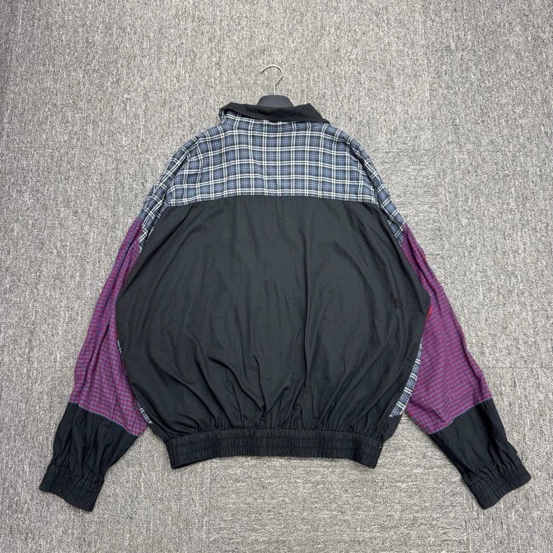 Balenciaga Balenciaga Plaid Patchwork Jacket - dmc Size US XL / EU 56 / 4 - 6 Thumbnail