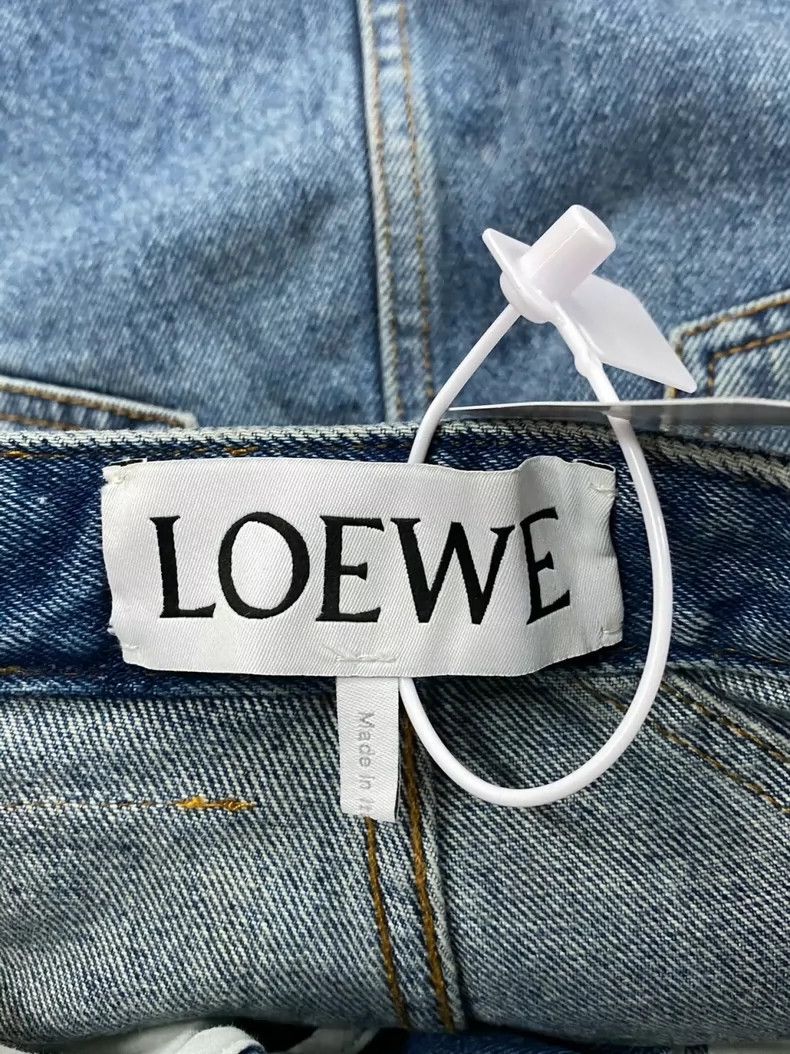 Loewe Loewe Denim Mini Skirt - dmc Size US 34 / EU 50 - 5 Thumbnail