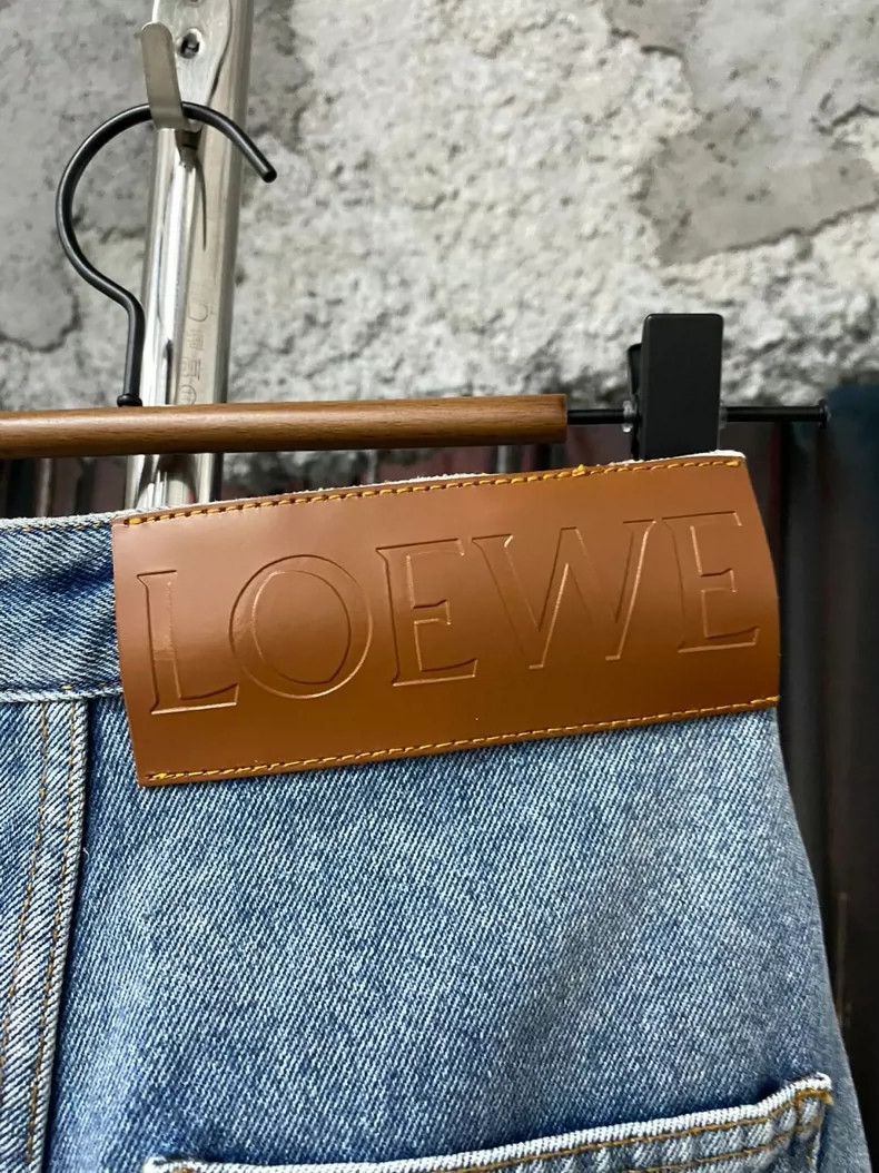 Loewe Loewe Denim Mini Skirt - dmc Size US 34 / EU 50 - 4 Thumbnail