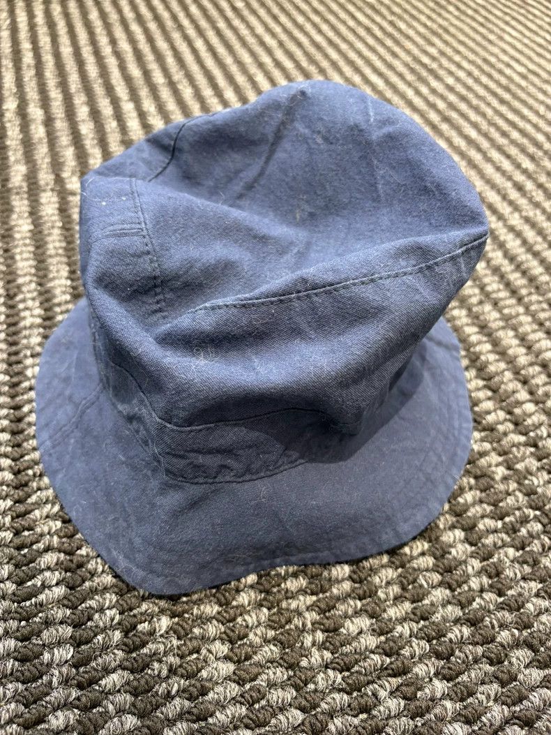 Thom Browne Thom Browne TB Blue Canvas Bucket Hat - dmc Size ONE SIZE - 2 Thumbnail