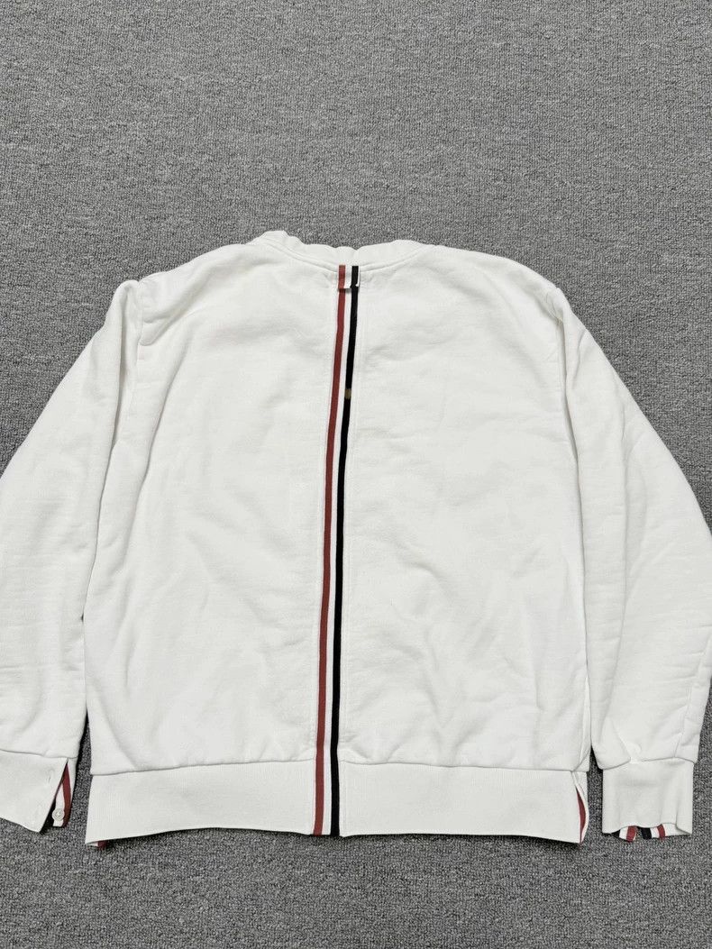 Thom Browne Thom Browne TB Stripe Back Sweatshirt - dmc Size US XL / EU 56 / 4 - 2 Thumbnail