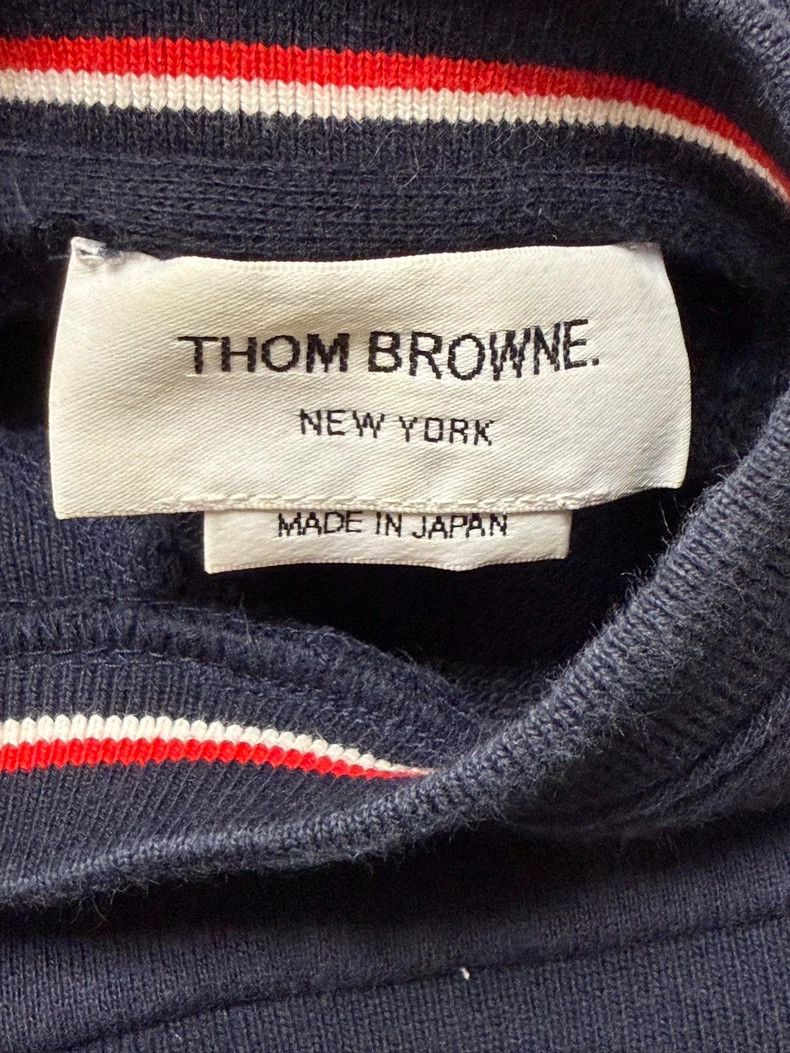 Thom Browne Shark Embroidery Zip Sweatshirt - dmc Size US XS / EU 42 / 0 - 4 Thumbnail