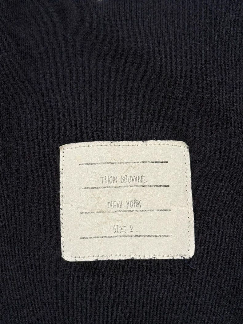 Thom Browne Shark Embroidery Zip Sweatshirt - dmc Size US XS / EU 42 / 0 - 3 Thumbnail
