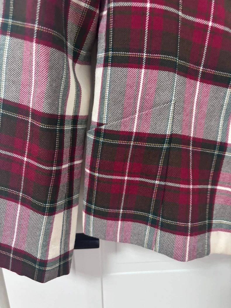 Vivienne Westwood Vivienne Westwood Plaid Deformed Collar Blazer - dmc Size US S / EU 44-46 / 1 - 2 Thumbnail